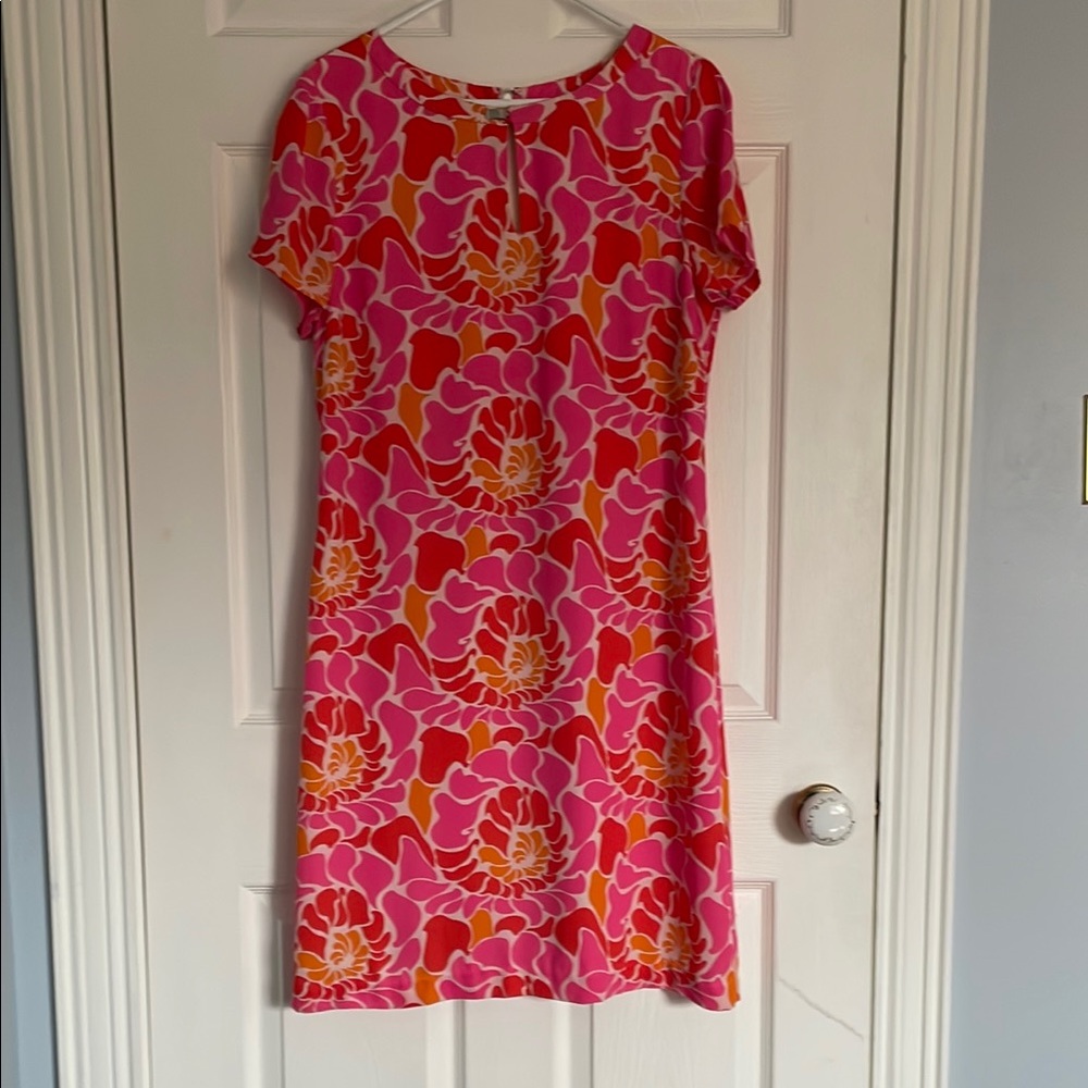 Women’s Banana Republic Floral Pink and Orange Dress